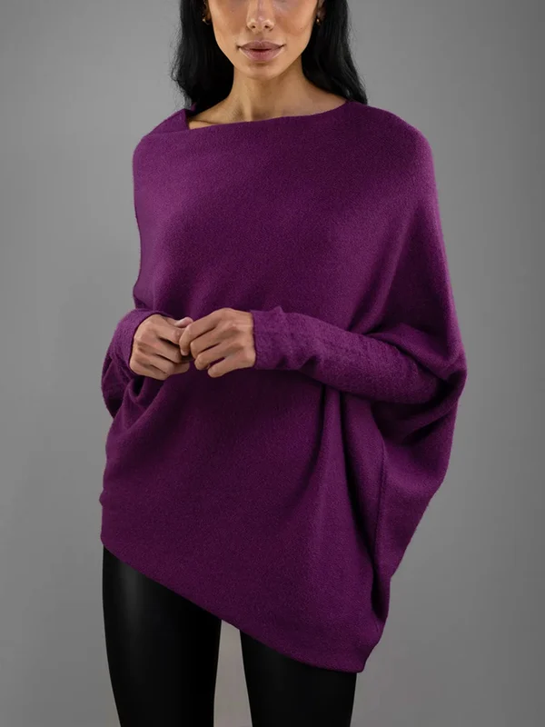 Pull asymétrique élégant