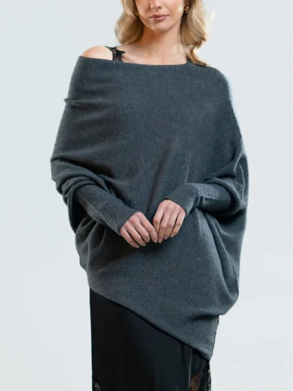 Pull asymétrique élégant