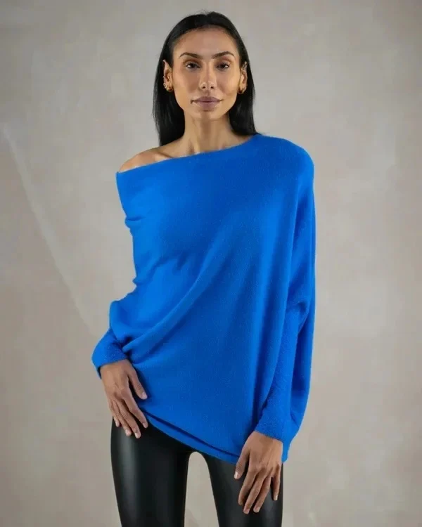 Pull asymétrique élégant