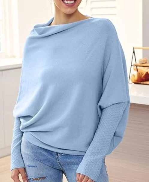 Pull asymétrique élégant