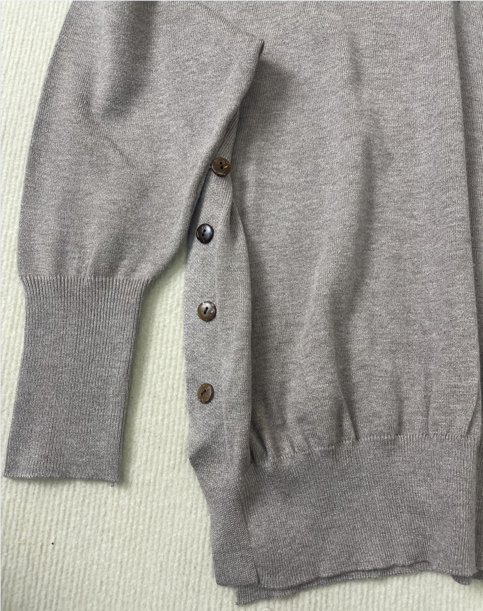 Pull Longsleeve Monochrome Gris