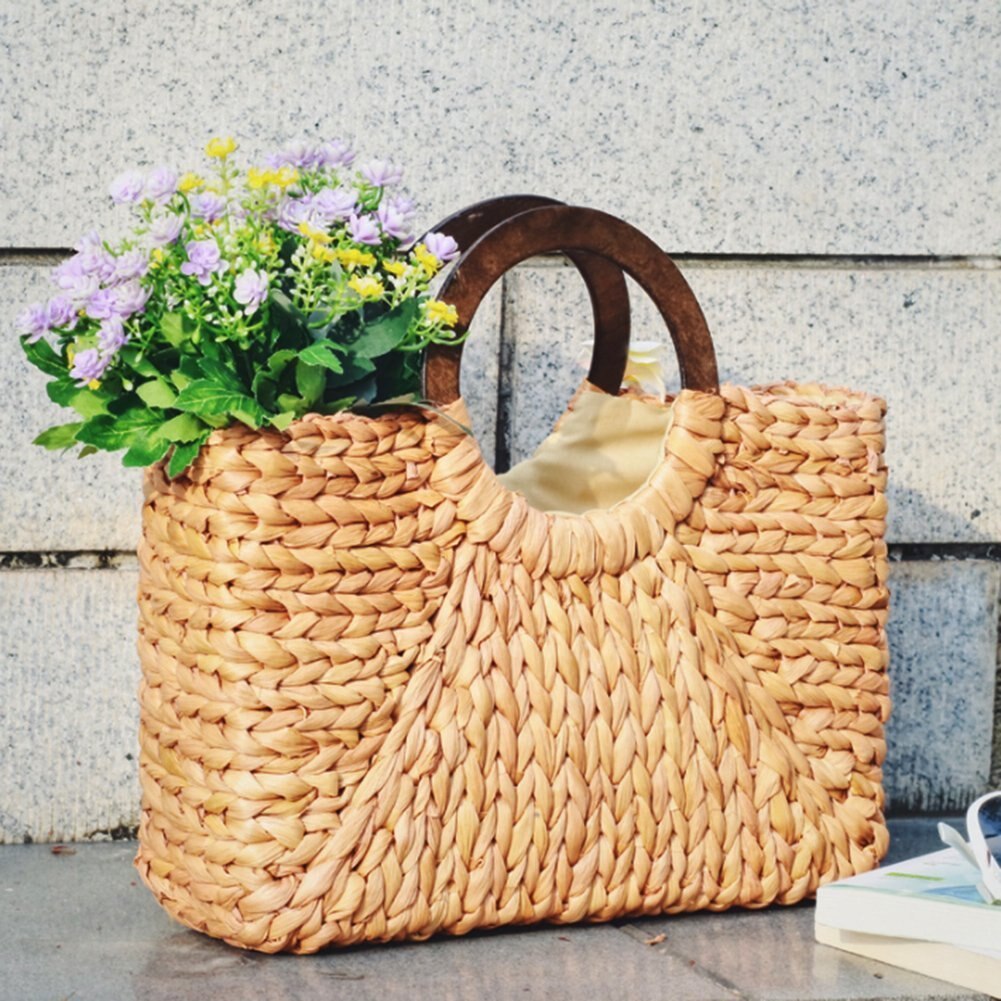 Sac de Plage en Rotin